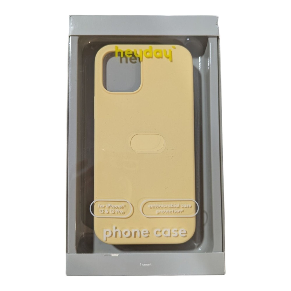 M6. Heyday Case For Apple iPhone 12‎ iPhone 12 Pro Case - Mist Yellow